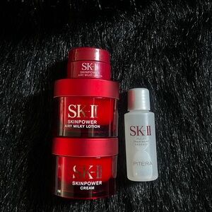 NEW SK-2 Skinpower Cream and Lotion Set